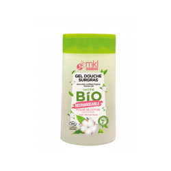 GEL DOUCHE SURGRAS FLEUR DE COTON BIO RECHARGEABLE 200ML MKL GREEN NATURE