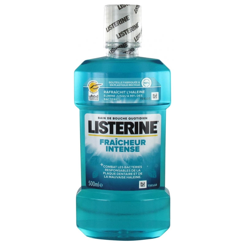 BAIN DE BOUCHE FRAICHEUR INTENSE 500ML LISTERINE