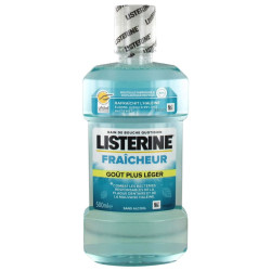 BAIN DE BOUCHE FRAÎCHEUR SANS ALCOOL 500ML LISTERINE