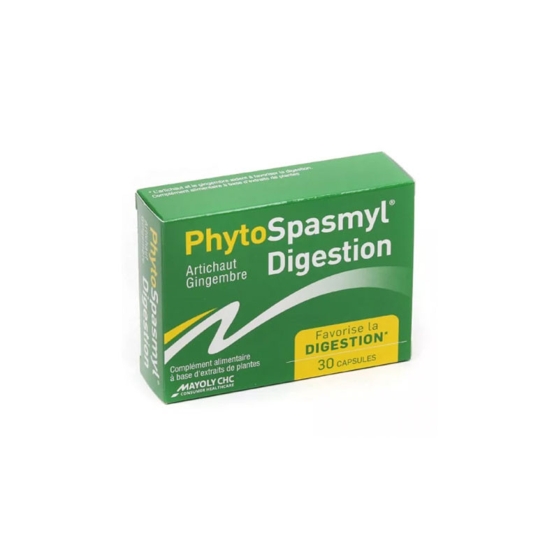 PHYTOSPASMYL DIGESTION 30 CAPSULES MAYOLY SPINDLER