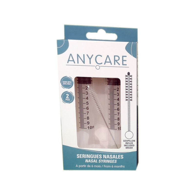 SERINGUES NASALES TRANSPARENTES X2 ANYCARE SERINGUES NASALES TRANSPARENTES X2 ANYCARE