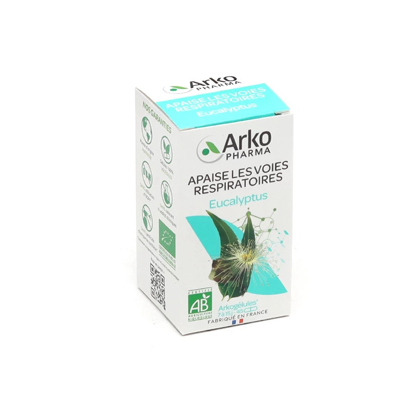 ARKOGELULES EUCAPYPTUS BIO 45 GELULES ARKOPHARMA ARKOGELULES EUCAPYPTUS BIO 45 GELULES ARKOPHARMA