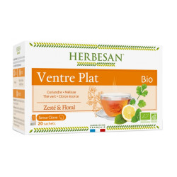 INFUSION VENTRE PLAT BIO X 20 SACHETS HERBESAN