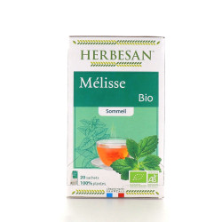 INFUSION MENTHE POIVRÉE BIO X 20 SACHETS HERBESAN