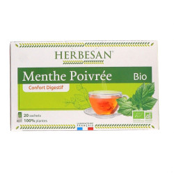 Destination Infusion menthe poivrée bio- Infusion et tisane bio Maroc