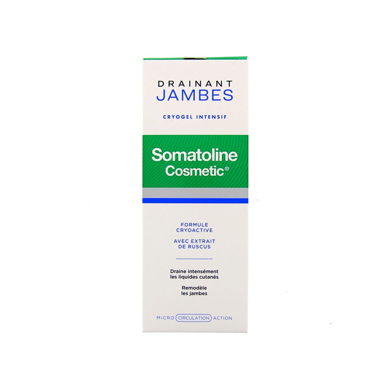 DRAINANT JAMBES CRYOGEL INTENSIF 200ML SOMATOLINE COSMETIC DRAINANT JAMBES CRYOGEL INTENSIF 200ML SOMATOLINE COSMETIC