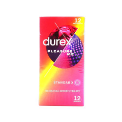 DUREX PLEASURE ME STANDARD 12 PRESERVATIFS