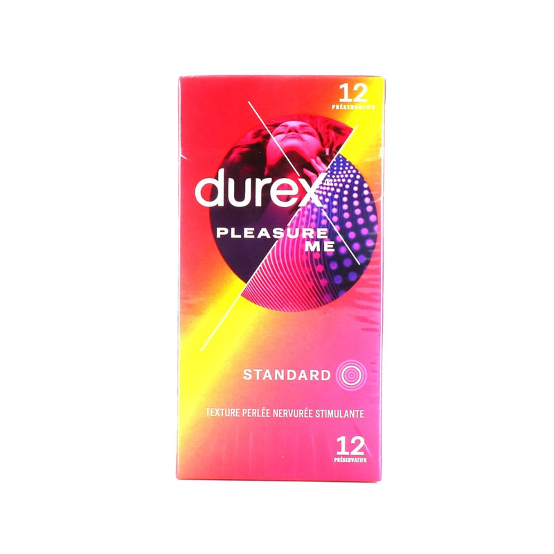 DUREX PLEASURE ME STANDARD 12 PRESERVATIFS