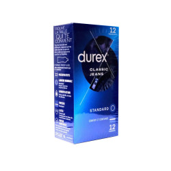 DUREX CLASSIC JEANS STANDARD 12 PRESERVATIFS