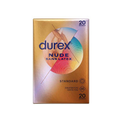 DUREX NUDE SANS LATEX STANDARD 20 PRESERVATIFS