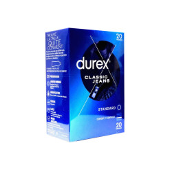 DUREX CLASSIC JEANS STANDARD 20 PRESERVATIFS