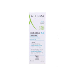 BIOLOGY AC CREME HYDRA ULTRA APAISANTE BIO 40ML A-DERMA