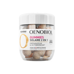 GUMMIES SOLAIRE 2 EN 1 X60 OENOBIOL