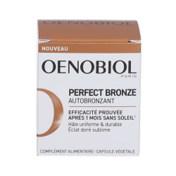 SOLAIRE PERFECT BRONZE AUTOBRONZANT 30 CAPS OENOBIOL