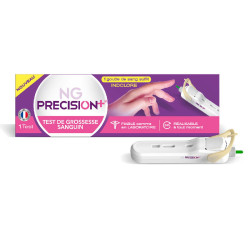 NG PRECISION+ TEST DE GROSSESSE SANGUIN X 1 NG BIOTECH