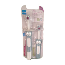 KIT BROSSES à DENTS 5 MOIS+ MAM