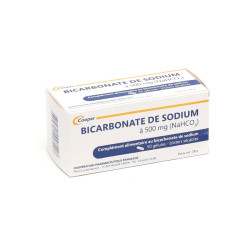 BICARBONATE DE SODIUM 500MG 50 GELULES COOPER