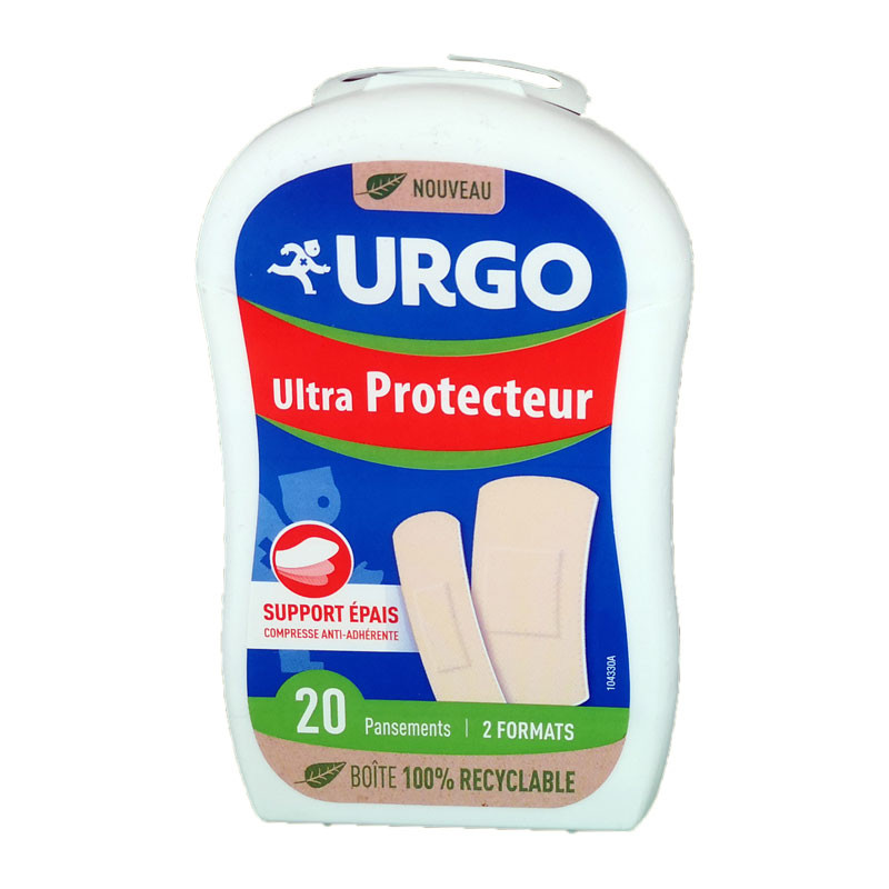 URGO ULTRA PROTECTEUR 20 PANSEMENTS URGO