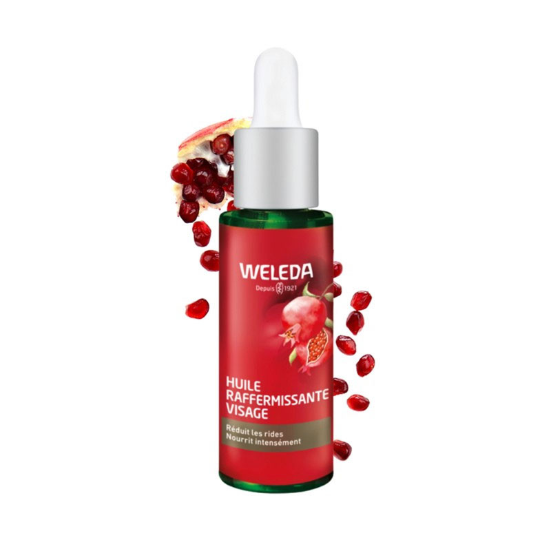 HUILE RAFFERMISSANTE VISAGE GRENADE BIO 30ml WELEDA