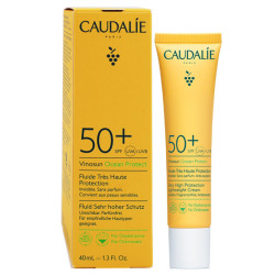 VINOSUN PROTECT FLUIDE TRES HAUTE PROTECTION SPF50+ 40ML CAUDALIE