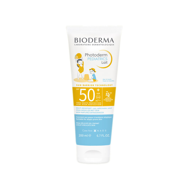 PHOTODERM PEDIATRICS LAIT SPF50+ 200ML BIODERMA