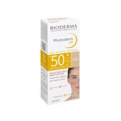 PHOTODERM AR CREME ANTI ROUGEURS NATURELLE SPF50+ 30ML BIODERMA