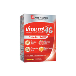 VITALITE 4G DYNAMISANT 20 AMPOULES FORTE PHARMA