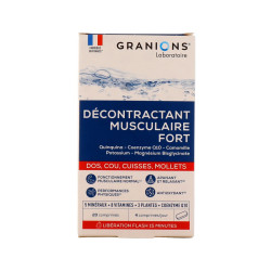 GRANIONS DECONTRACTANT MUSCULAIRE FORT 20 COMPRIMES