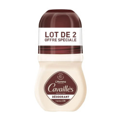 DEODORANT L'HOMME FRAÎCHEUR LOT DE 2 ROLL ON DE 50ML ROGE CAVAILLES