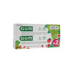 SUNSTAR DENTIFRICE KIDS 2-6 ANS LOT DE 2 X 50ML GUM