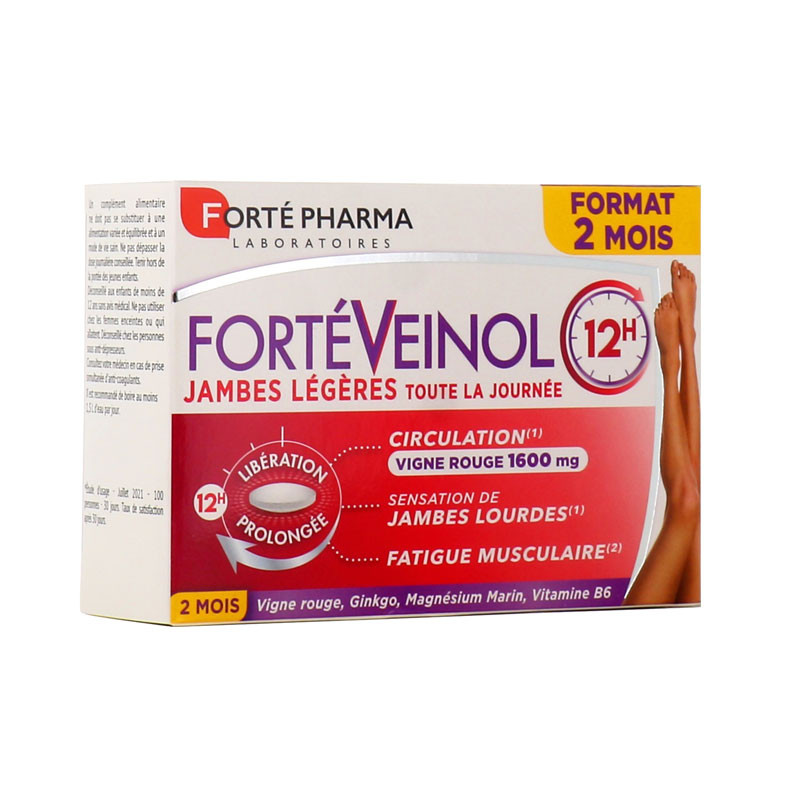 FORTEVEINOL 12H 60 COMPRIMES FORTE PHARMA
