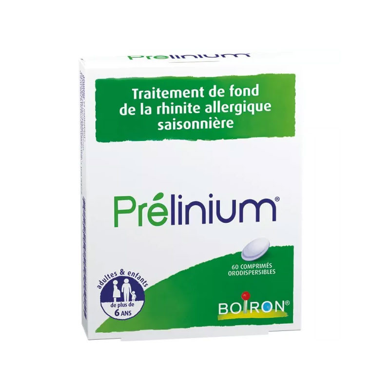 PRELINIUM RHINITE ALLERGIQUE 60 COMPRIMES BOIRON