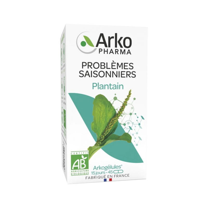 ARKOGELULES PLANTAIN BIO 45 GELULES ARKOPHARMA