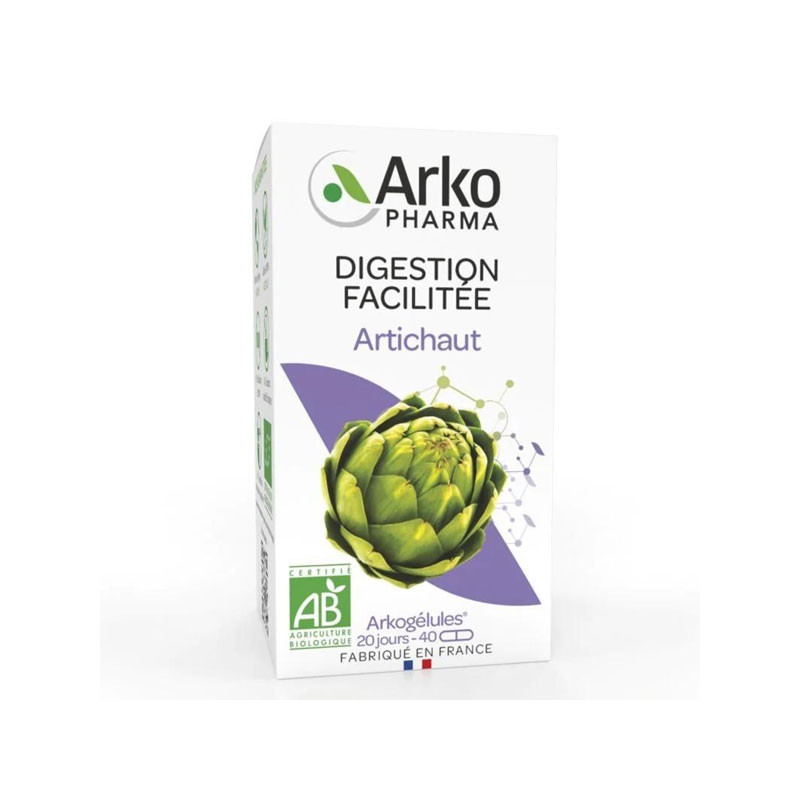 ARKOGELULES ARTICHAUT BIO 40 GELULES ARKOPHARMA