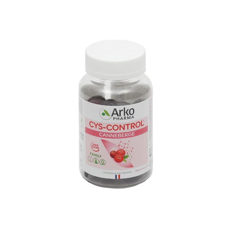 CYS CONTROL CANNEBERGE 60 GUMMIES ARKOPHARMA