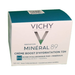 MINERAL 89 CREME BOOST D'HYDRATATION 72H 50ML VICHY