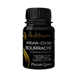 ABSOLUTESSENCE ARGAN COQ10 BOURRACHE 60 GELULES PHYTALESSENCE