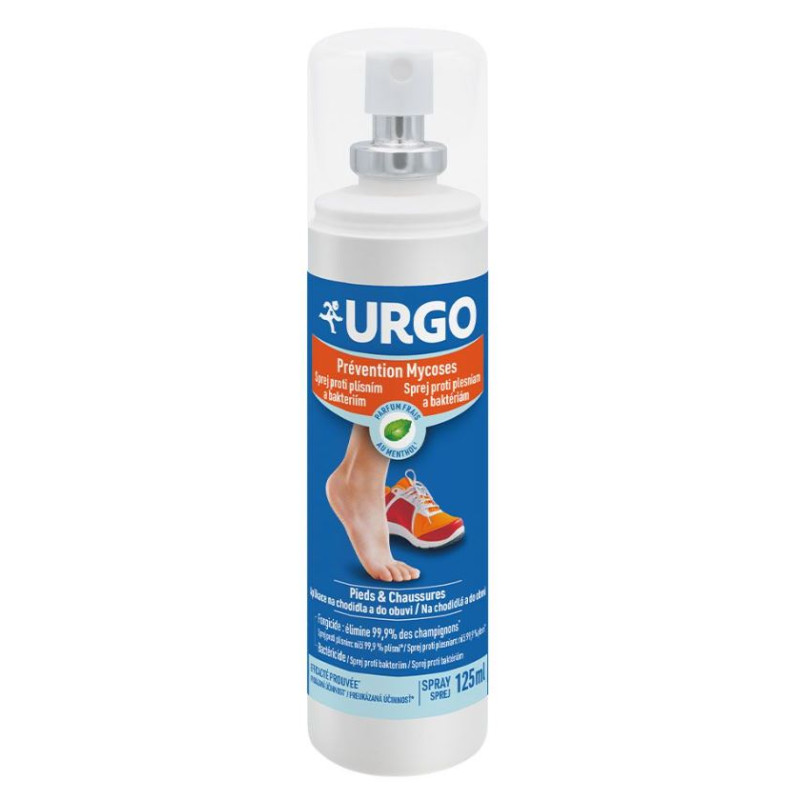 PREVENTION MYCOSE SPRAY PIEDS et CHAUSSURES 125ML URGO