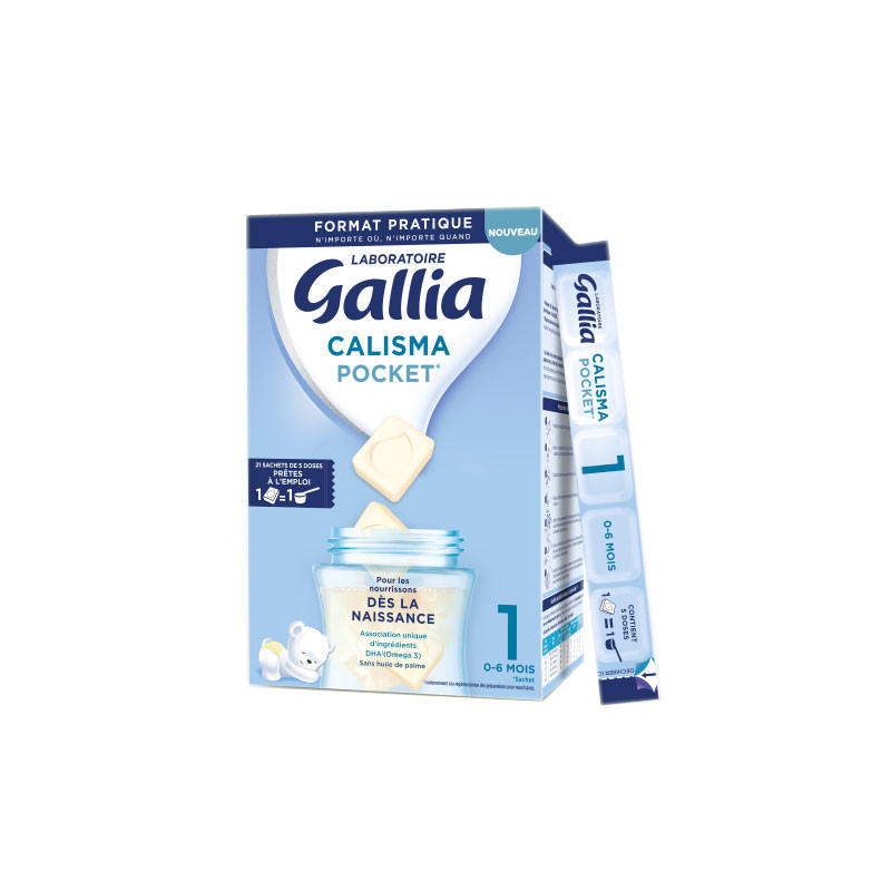 CALISMA POCKET 1 0-6 mois 479g GALLIA CALISMA POCKET 1 0-6 mois 479g GALLIA