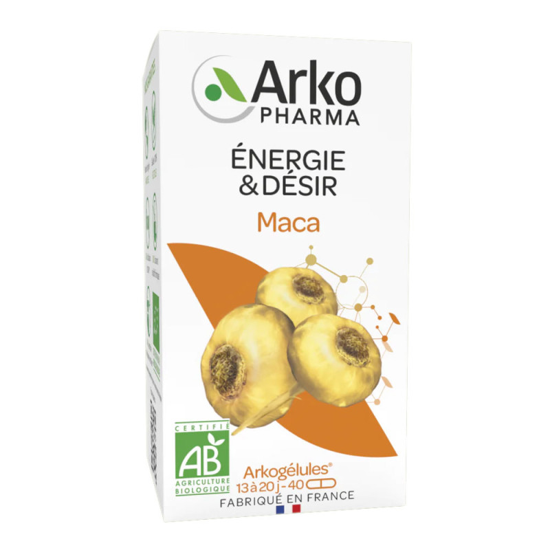 ARKOGELULES MACA  BIO 40 GELULES ARKOPHARMA