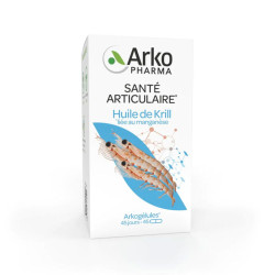 ARKOGELULES HUILE DE KRILL MANGANESE 45 GELULES ARKOPHARMA