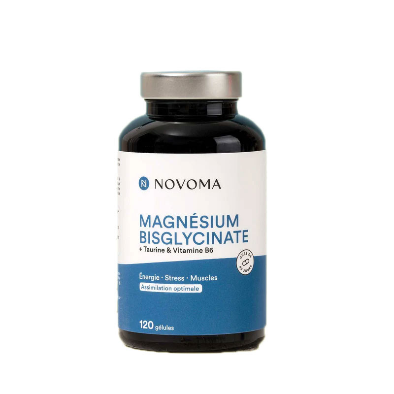 MAGNESIUM BISGLYCINATE 120 GELULES NOVOMA