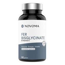 FER BISGLYCINATE 90 GELULES NOVOMA