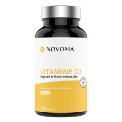 VITAMINE D3 120 GELULES NOVOMA