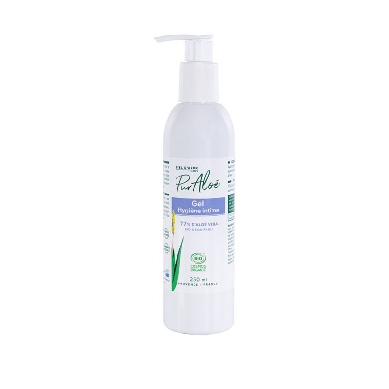 GEL GEL HYGIENE INTIME 77% BIO 250ML PUR ALOE