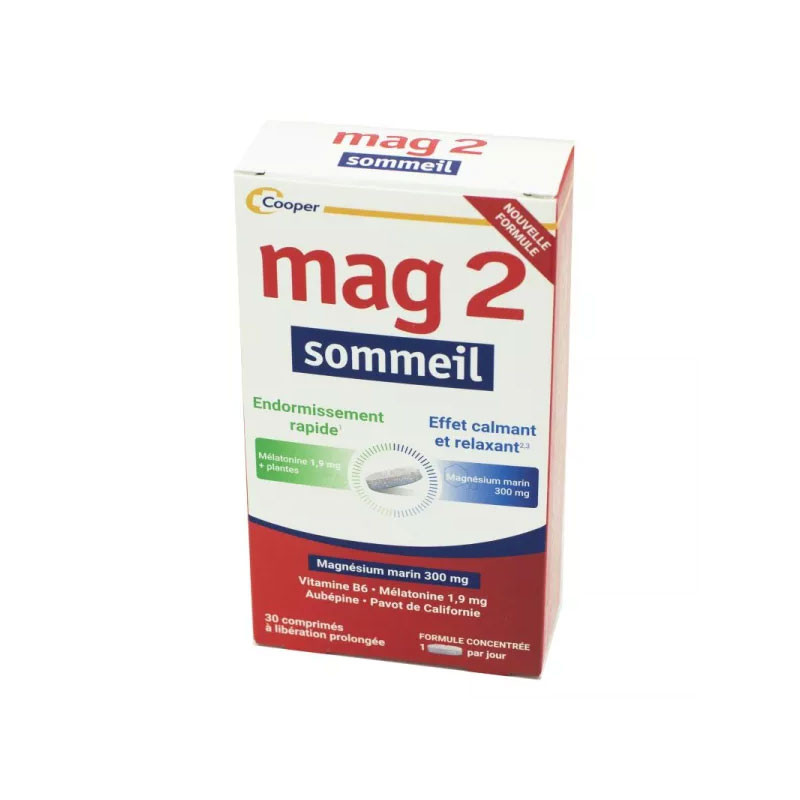 MAG 2 SOMMEIL  30 COMPRIMES COOPER