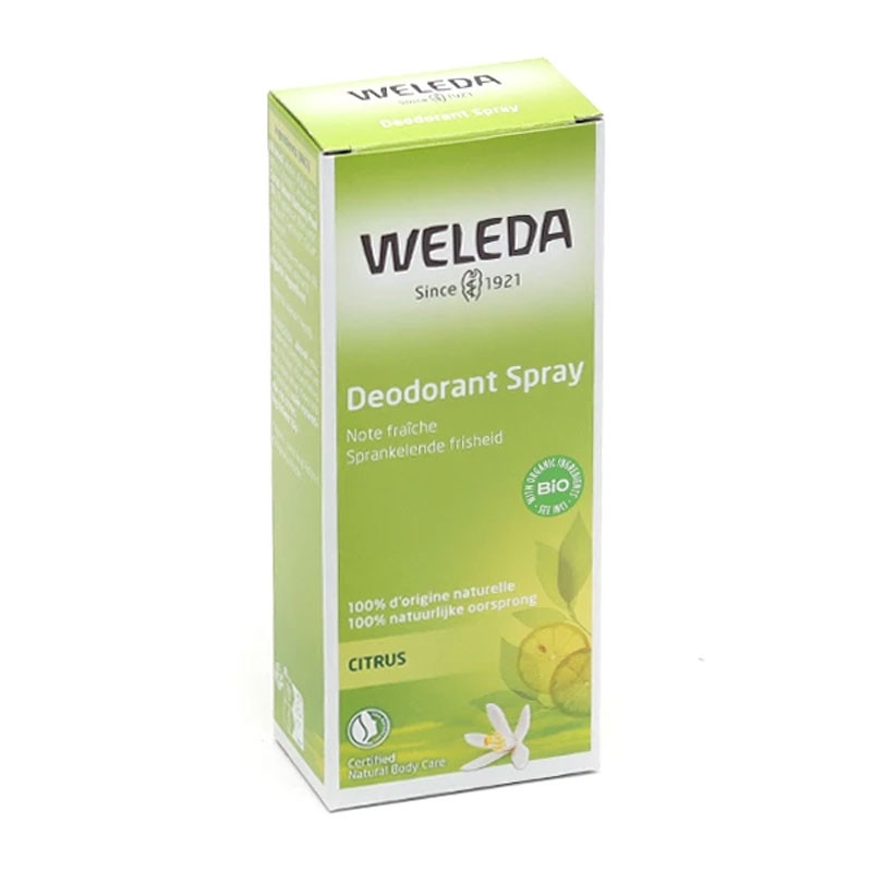 DEODORANT SPRAY CITRUS BIO 100ML WELEDA