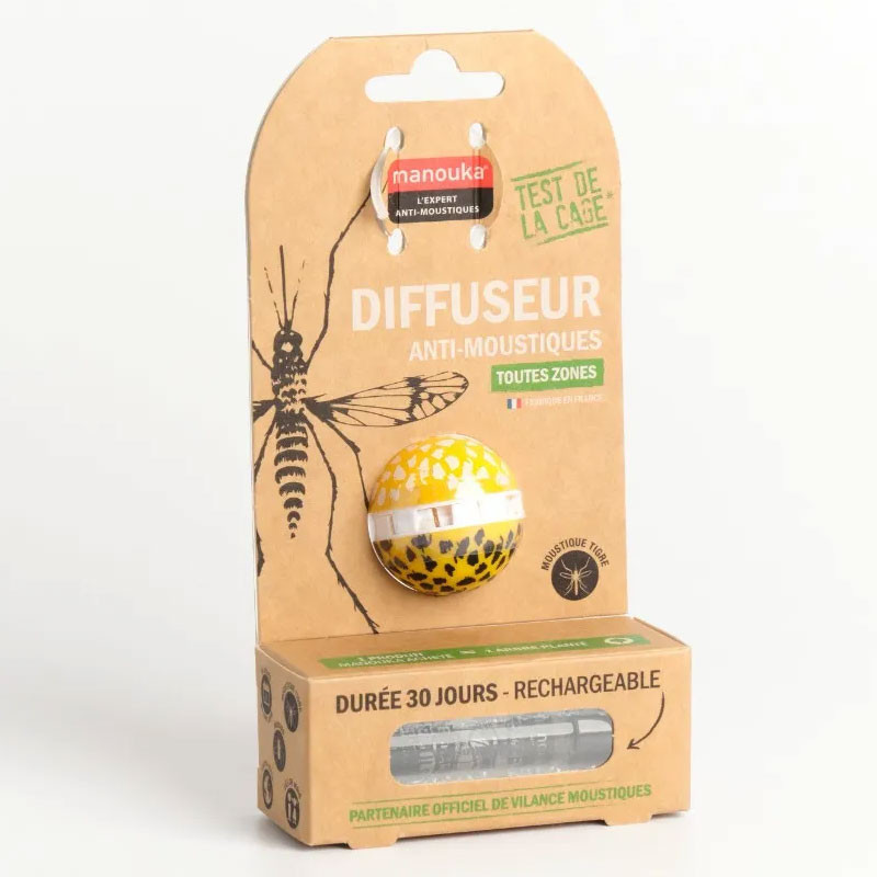 DIFFUSEUR ANTI MOUSTIQUES TOUTES ZONES MODELE PANTHERE MANOUKA