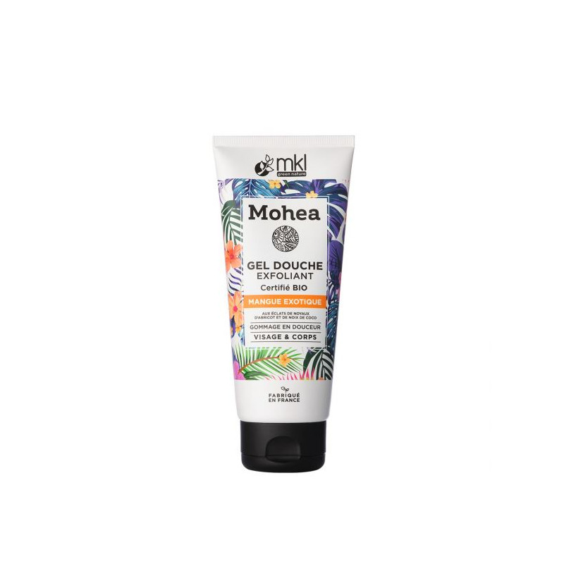 MOHEA GEL DOUCHE EXFOLIANT BIO MANGUE EXOTIQUE 200ML MKL