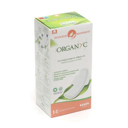 ORGANYC COTON BIO SERVIETTES MATERNITÉ X14 FLUX EXTRA